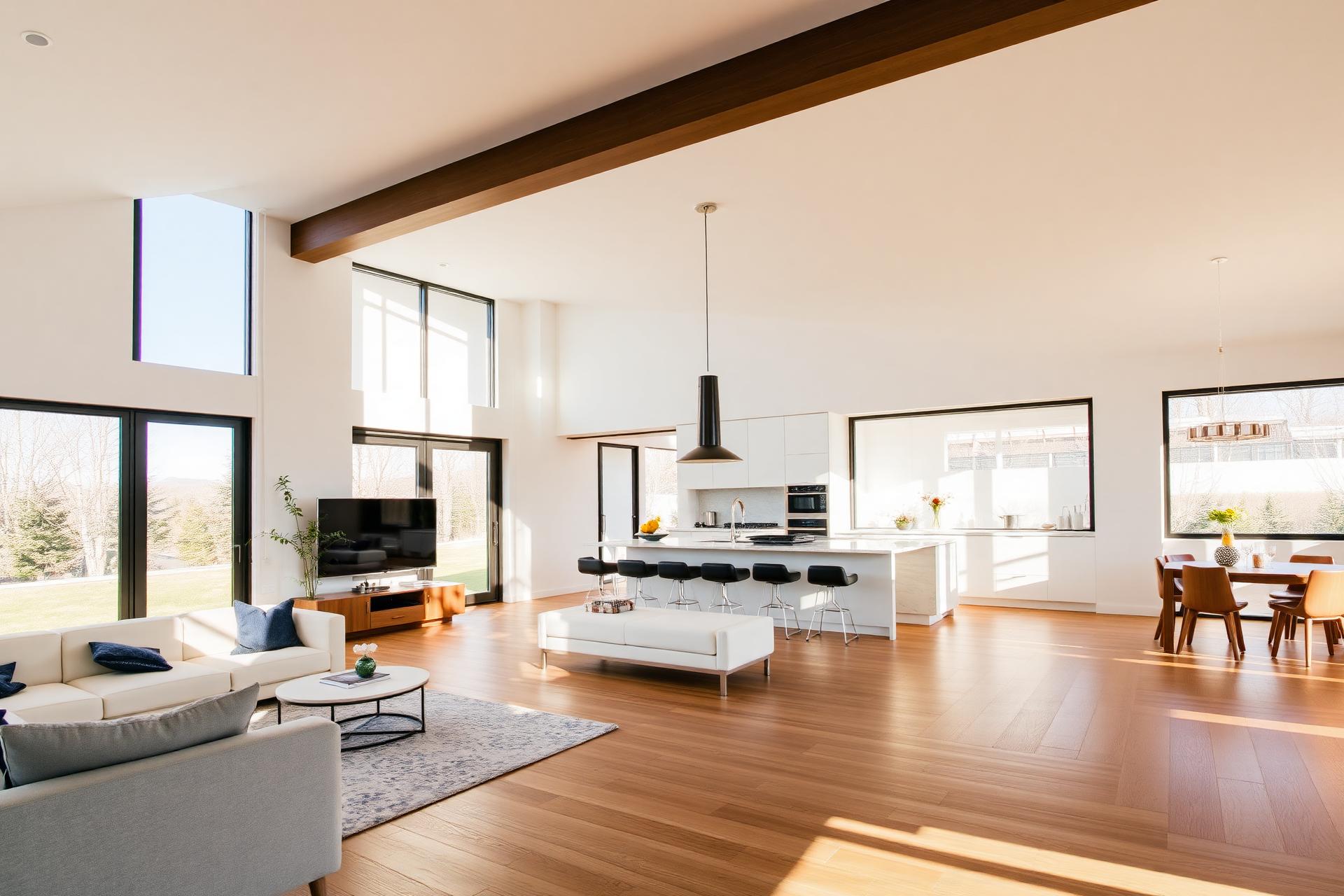 Modern residential renovation